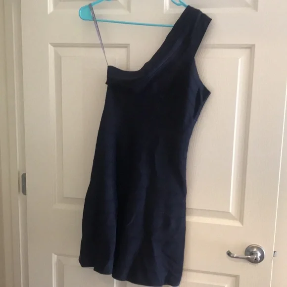 haggar h26 slim fit dress pants HERVE LEGER teal green cap sleeve sweetheart fit flare bandage dress S main image 0